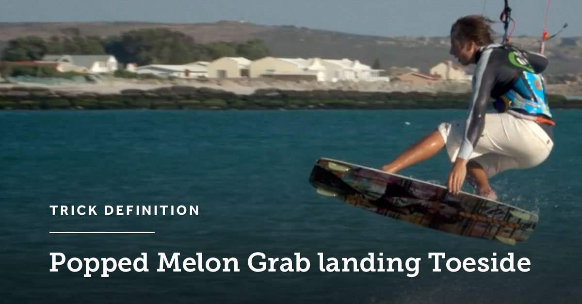 Popped Melon Grab landing Toeside Progression Sports Make the Most