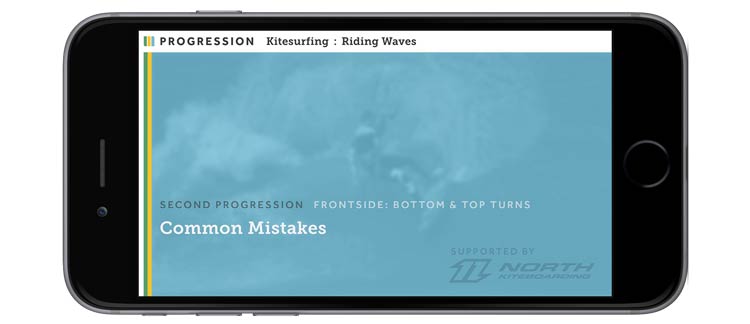 iphone 6 - kitesurfing frontside common mistakes